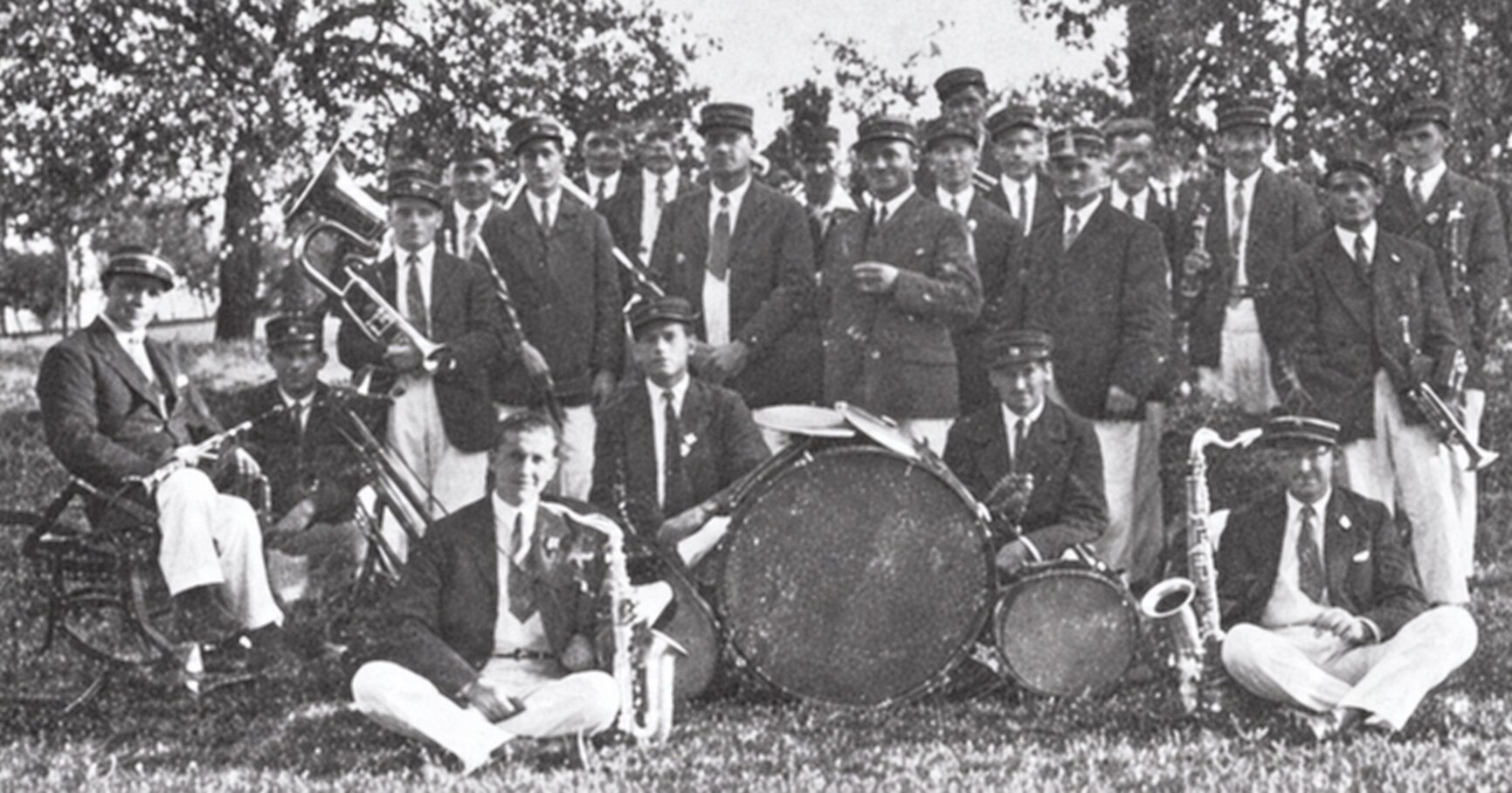 La Philharmonie de Diemeringen en 1932